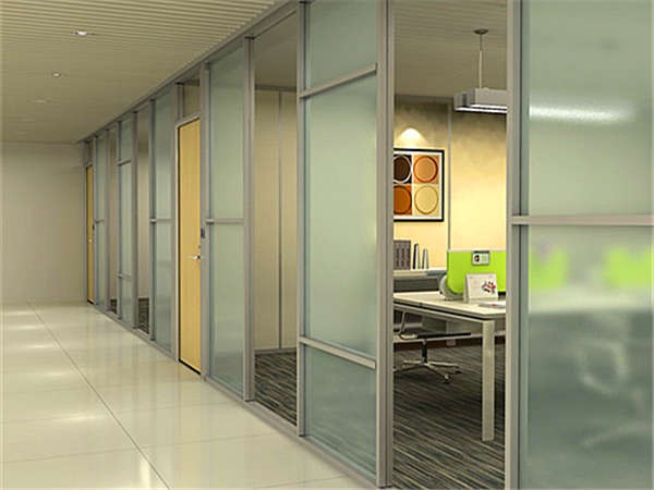 高州单玻磨砂隔断